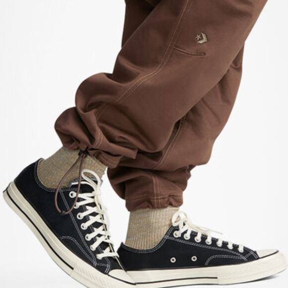 CONVERSE Star Chevron Cargo Pant Earthy Brown Sx XS NWT {RR50} - Picture 5 of 7